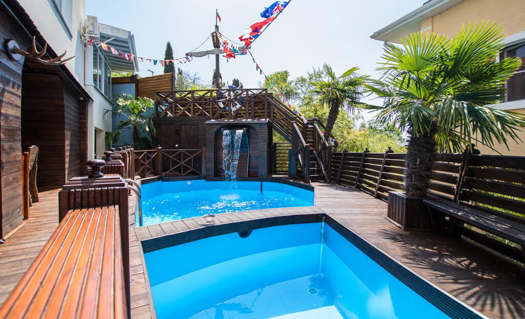 Фото гостевого дома Delsochi (Дельсочи) в г. Сочи к статье «Гостевые дома Сочи с бассейном»