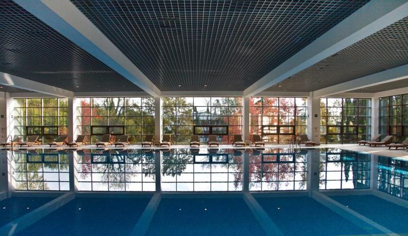 Фото крытого подогреваемого бассейна в отеле "Родина" (Сочи)