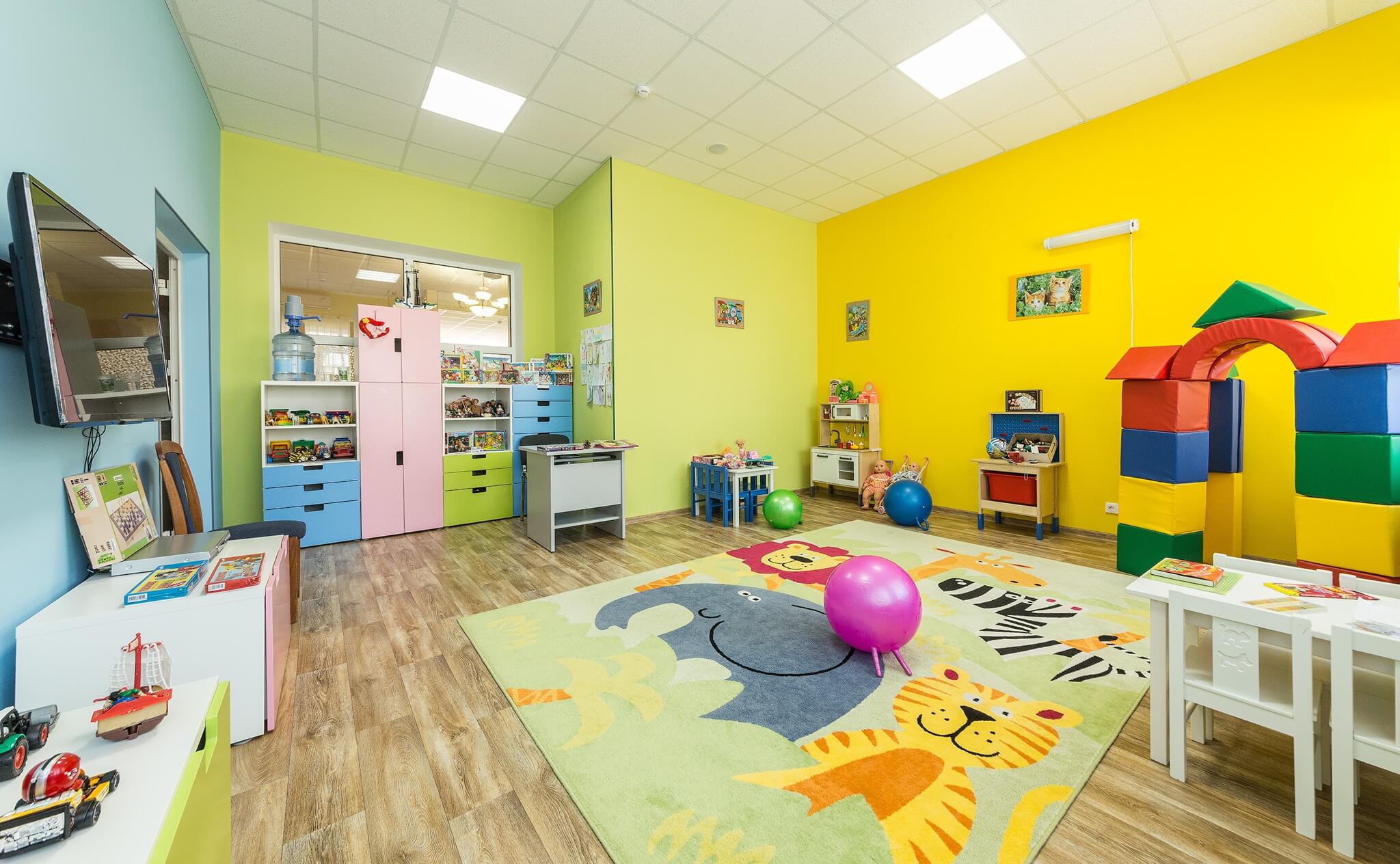 Фото детской комнаты в санатории «БФО» 