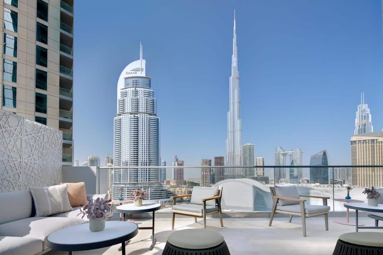 Address Dubai Mall с видом на Бурдж-Халифа Фото отеля Address Dubai Mall
