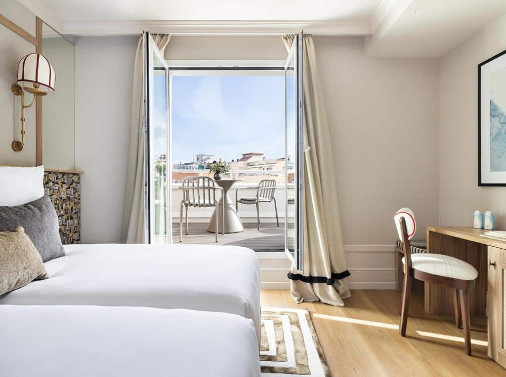 New hotel in Madrid 2025 - Room at One Shot La Latina Room interior at new One Shot La Latina hotel in Madrid opened December 2025